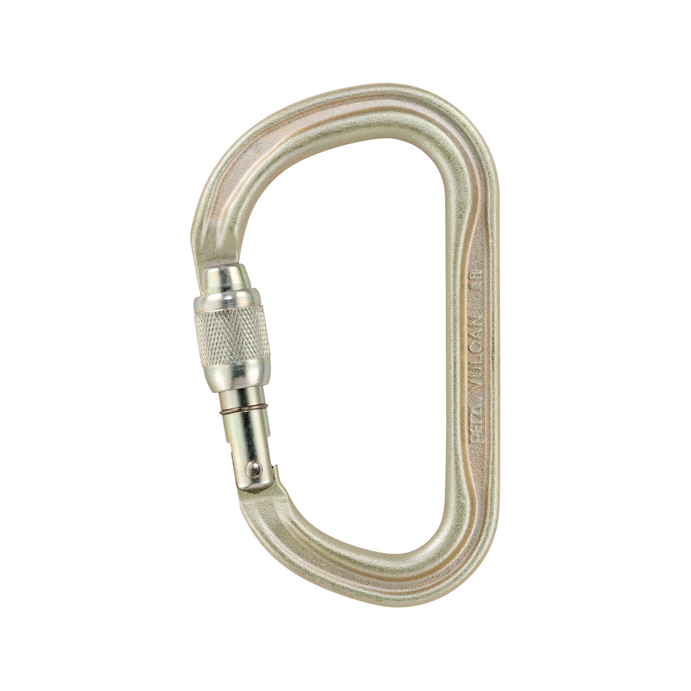 Mosqueton Oval ACERO Vulcan Petzl Automatico